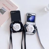 ราคา สำหรับ Samsung Galaxy Z Flip 5 Z Flip 3 Z 4 OPPO Find N3 OPPO Find พลิก Vivo X Flip แฟชั่นหนัง DIY สวยงาม Crossbody TPU สายคล้องโทรศัพท์มือถือแบบพับเคส (21173207141)