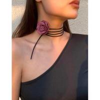 ราคา พร้อมส่ง โชคเกอร์ ตกแต่ง ดอกไม้ สร้อยดอกไม้ ส่งด่วน (20691860322)