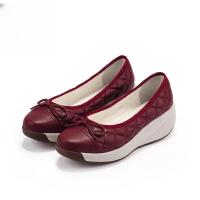 ราคา พื้นรองเท้านิ่มน้ำหนักเบาสำหรับผู้หญิงรองเท้าส้นสูงพื้นรองเท้าหนา2023หนังนิ่มแบบใหม่รองเท้าลำลอง (20318510332)