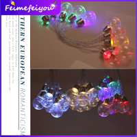 ราคา Solar lights outdoor waterproof light bulb led bulb for house solar lights indoor house 3 5M led strip light for room decoration light sensor led light 10 bulbs blinking steady lights (15045749226)