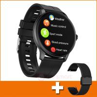 ราคา Dial Call Smart Watch Women Men Smartwatch Electronics Smart Clock For Android IOS Fitness Tracker Sport Round Smart watch Z2 (14130354629)