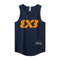 ราคา สไตล์ x เสื้อกล้ามบาสเก็ตบอลชุดฝึกออกกำลังกายแขนกุดแบบหลวมๆเสื้อลำลองยอดนิยมแมทช์ลุคง่าย ins (19806856155)