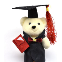 ราคา ตุ๊กตาหมีรับปริญญา สําหรับตกแต่งบ้าน ช่อดอกไม้ (20728305592)