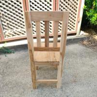 ราคา เก้าอี้ไม้สัก เก้าอี้พนักพิงไม้สัก อย่างหนา รับน้ำหนักได้มาก เก้าอี้โต๊ะอาหาร งานยังไม่ได้ทำสีใดๆ รับประกันสินค้า (19513702106)