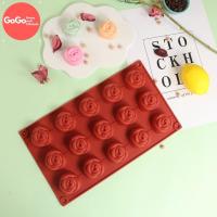 ราคา พิมพ์ซิลิโคนดอกกุหลาบ 15ช่อง พิมพ์วุ้น พิมสบู่ แม่พิมพ์วุ้น มีเก็บปลายทาง (10326536011)