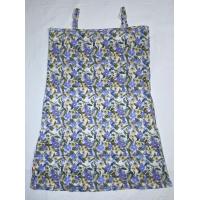 ราคา เดรสสายเดี่ยวลายดอก ผ้ายืด ทรงเอ มินิ เหนือเข่า สไตล์เกาหลี Spaghetti Strap Dress Korean style (21239894576)