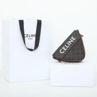 ราคา CELINE CLUTCH ON STRAP TABOU IN TRIOMPHE CANVAS AND CALFSKINTAN (21228377100)