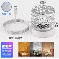 ราคา Internet Celebrity Light And Shadow Water Ripple Atmosphere Lamp Rotating Decorative Night Light Internet Celebrity Girl Romantic Live Broadcast Bedroom Sleep Light SEP (20490501723)