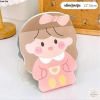 ราคา กระจกพับได้ กระจกตั้งโต๊ะกระจกแต่งหน้า แบบพกพา แบบพับเก็บได้ T596 (17135543345)