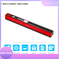 ราคา Keykits เครื่องสแกนไร้สายแบบพกพาสแกนเนอร์มือถือ A4ขนาด900DPI JPG PDF Formate จอแสดงผล LCD พร้อมถุงป้องกันสำหรับเอกสารธุรกิจได้รับภาพหนังสือ (11833237817)