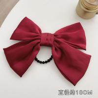 ราคา ACC สไตล์เกาหลีกำมะหยี่สีแดงขนาดใหญ่กิ๊บติดผมรูปโบว์ (8822012686)