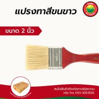 ราคา แปรงทาสี ขนขาว เกรดAAA ขนาด 1นิ้ว 1 5นิ้ว 2นิ้ว Paint White Brush แปรงทาสีน้ำ สีน้ำมัน ขนกระต่าย แปรงทาสี แปรง มิตสห (2892268762)