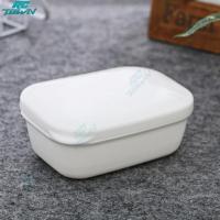ราคา RCTOWN 2024New กล่องสบู่สี่เหลี่ยมแบบพกพาพร้อมชั้นระบายน้ำและฝาปิดจานรองสบู่มีสไตล์สำหรับโรงเรียนท่องเที่ยว (20623601725)