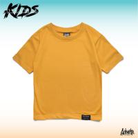 ราคา 9 9 SALE เสื้อยืดเด็กสีพื้น ทรง Oversize อายุ 4 9 ปี รุ่นแขนยาว สีเหลือง มัสตาร์ด ชาย หญิง Kols (20743585149)
