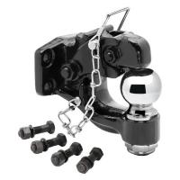 ราคา ปากนกแก้วตุ้มลากเรือลากรถพ่วงสำหรับติดกันชนเหล็กออฟโรด Hook with Hitch Ball (20211937084)