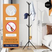 ราคา MUSHIQI ไม้แขวนเสื้อ เสื้อผ้า แขวน หมวก ชั้นวาง กระเป๋า ตกแต่งห้อง เรียบง่าย ที่แขวนหมวก เสาไม้แขวนเอนกประสงค์ เสาแขวนหมวก เสาแขวนสูท เสาแขวนเสื้อ ราวแขวนเสื้อ ราวแขวนผ้า แข็งแรง ทนทาน ประกอบง่าย ราวต