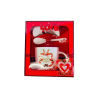 ราคา ชุดแก้วเซรามิค ชุดเซ็ดแก้ว แก้วพร้อมฝา พร้อมที่วาง แก้วพร้อมช้อน ของชำร่วย (20586773834)