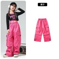 ราคา ชุดสตรีทแดนซ์แฟชั่นสำหรับเด็กผู้หญิงชุดฮิปฮอปการแสดงแจ๊ซสีเข้ากันกางเกงขาม้าสุดเจ๋งจัดส่งสินค้าลดลง (21171852039)