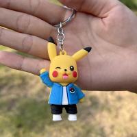 ราคา พวงกุญแจกระเป๋าเป้สะพายหลังน่ารัก Pikachu Pokemon Pikachu ใหม่สร้างสรรค์รูปแบบเรียบง่ายลำลองอเนกประสงค์พวงกุญแจแฟชั่นของขวัญอุปกรณ์เสริมแบบแขวน (18597444655)