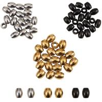 ราคา 60pcs 3 Colors 6mm Long Stainless Steel Barrel Spacer Beads Mixed Color Loose Beads Findings Metal Material Beads for DIY Bracelet Necklace Jewelry Making Craft Hole 2 5mm (20762084711)