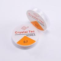 ราคา 1 ม้วน 0 4 1 มม คริสตัลใสเชือกยางยืดเครื่องประดับด้ายลูกปัดสร้อยคอสร้อยข้อมือ DIYเอ็นร้อยลูกปัดแบบยืด (19649461402)