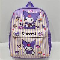 ราคา Kawaii Sanrio Kuromi My Melody Cinnamoroll Hello Kitty Cartoon Student Bag Large Capacity Backpack Travel Bag Tote Bag (18500698052)