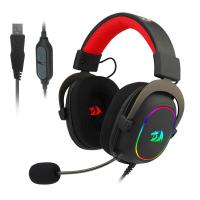 ราคา Redragon RGB Wired Gaming Headset หูฟังเกมมิ่ง รุ่น H510 Zeus-X
