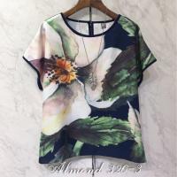 ราคา Vineappleเสื้อผู้หญิงวัยทำงาน เสื้อแฟชั่นเสื้อเชิ้ตชีฟองเสื้อOversize เสื้อแขนสามส่วน เสื้อสไตล์เกาหลี เสื้อสาวอวบBlouse บริการเก็บเงินปลายทาง สำหรับคุณ (16215884105)