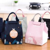 ราคา Portable Thermal Lunch Bags Aluminum Foil Insulated Cooler Bento Tote Food Storage Picnic Bag (14130315915)