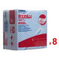 ราคา WYPALL ผลิตภัณฑ์เช็ด ไวป์ออลล์ เอ๊กซ์ 80 ไวเปอร์ รหัสสินค้า 19139 สินค้าคิมเบอร์ลี่ย์ คล๊าค ผลิตจากเยื่อกระดาษ และโพลีโพรพิลีน 8 ห่อ ห่อละ 30 แผ่น (21165133518)