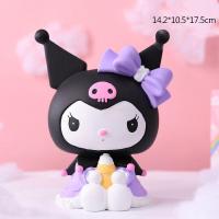 ราคา ของเล่นเด็ก Sanrio Cinnamoroll My Melody Kuromi กระปุกออมสินภาพอนิเมะไวนิลเครื่องประดับน่ารักคาวาอี้กระปุกออมสินเด็กของขวัญเด็ก (20043624379)