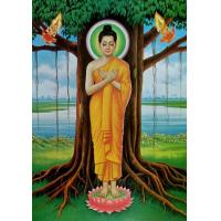 ราคา ภาพพระพุทธเจ้าปรางประจำวันเกิด พระพุทธชินราช ภาพมงคล ภาพติดผนัง ขนาดภาพ15x21 38 cm x 53cm (8101160123)