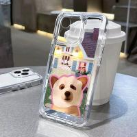 ราคา Good case SPACE เคสใสกันกระแทก iPhone 14 13 12 11 Pro Max XR XS Max XR X 7 8 Plus SE2022 2020 กรณี เคสโทรศัพท์ เคสใส เคส TPU เคสใสไอโฟน แบบนิ่ม Cute Dogs Shiba Inu 15 Pro Max (20970902487)
