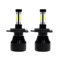 ราคา หลอดไฟหน้ารถ LED 4 ด้าน 10000LM รถ H4 หลอดไฟหน้า LED H7 H8 H9 H11 หมอก led แสงสีขาว 6000K (19073732107)