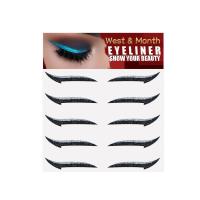 ราคา อายไลเนอร์ Shiny Silver Bright Makeup Eye Sticker อายไลเนอร์และสติกเกอร์ขนตาที่สามารถนำกลับมาใช้ใหม่ได้ Glitter Glitter อายไลเนอร์สติกเกอร์กาวตนเองสำหรับเวทีปาร์ตี้ สติ๊กเกอร์อายแชโดว์ (21257783511)