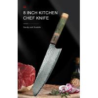 ราคา Jsin มีดทำครัวเหล็กดามัสกัส8นิ้วเชฟ10ชิ้น VG 67ชั้นไม้มีสีที่มั่นคงมีดทำครัวญี่ปุ่นแบบมืออาชีพ (20747698458)