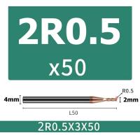ราคา เอ็นมิลคาร์ไบด์ บลูโนส แข็ง55HRC กัดเหล็ก Carbide endmills Bull Nose (19774340237)
