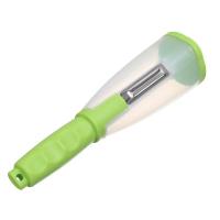 ราคา NORVI Multifunctional Scraper Peeler With Storage Tube Peeling Peeler Apple Carrot Supplies Home Shaving Kitchen Tool (19626777773)