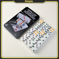 ราคา ชุดเกมเกมโดมิโนหกจุดสี28คู่ (21357124562)