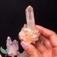 ราคา แร่หินควอตซ์ใสแบบธรรมชาติบำบัดตัวอย่างผลึกการตกแต่งบ้าน (20390180601)