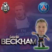 ราคา โมเดลนักฟุตบอล SoccerStarz ลิขสิทธิ์แท้จากสโมสร ปารีส แซง แชร์กแมง PSG David Beckham Home Kit Legend version (240418351)