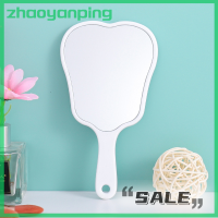 ราคา Zhaoyanping กระจกแต่งหน้าทรงพัดลมมือถือขนาดเล็กกระจกเงาโต๊ะเครื่องแป้งแต่งหน้าพร้อมที่จับกระจกกระจกกะทัดรัดสปาร้านเสริมสวย (20604005219)