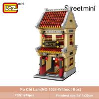 ราคา LOZ Mini Block Mini Chinatown Big China Street Chinese Tradition Tea House Pharmacy Inn รุ่นพิเศษ DIY Assembly Toys (19924477893)