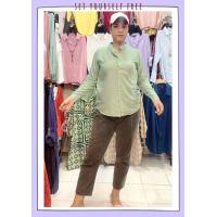 ราคา อก 40 NEW เสื้อคอตตอนผสมยีนส์ผ้านิ่ม เสื้อเชิ้ตคอจีนแขนยาว เสื้อแนวเกาหลี เสื้อคอจีน เสื้อแฟชั่น (15496383161)