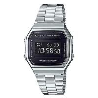 ราคา Casio A168WEM 1 Mens Youth Collection Mirror Dial Alarm Chronograph Illuminator Digital Watch (13160124528)