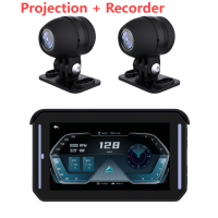 ราคา MT65เกจแบบดิจิตอล HUD 5นิ้วสำหรับรถมอเตอร์ไซค์แบบไร้สาย Apple Carplay ระบบแอนดรอยด์ออโต้หน้าจอสัมผัส1080P หน้าจอสัมผัสตรวจสอบที่จอดรถแรงดันลมยางจอภาพ IP65นำทาง GPS กันน้ำ (20825178592)