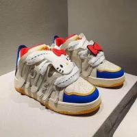 ราคา 2023 Chunky Sneakers Women Shoes Flat Platform Cute Shoes Woman Sneakers Female Lace Up Womens Board Shoes (20744404750)