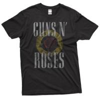 ราคา พร้อมส่ง เสื้อยืดลําลอง แขนสั้น พิมพ์ลายวงร็อคเมทัล Guns N Roses สไตล์วินเทจ คุณภาพสูง (20675700710)