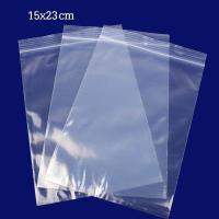 ราคา ถุงซิปล็อคใส ถุงซิปใส ขนาด 15x23 ซม แพค 1 กิโลกรัม (803876804)