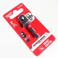 ราคา Milwaukee อะแดปเตอร์หัวบล็อก แกนหกเหลี่ยม รุ่น 48 32 5032 ข้อต่อลูกบล็อคยาว 2 นิ้ว Milwaukee 2inch Impact Socket Adapter (17020660317)